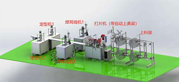 南昌Kn95口罩機(jī)生產(chǎn)廠家-南昌n95全自動(dòng)口罩生產(chǎn)線