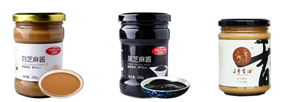 芝麻醬灌裝真空封口機流水線樣品